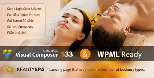 ThemeForest - Spa v1.3 - WordPress Theme with Page Builder - 11982416