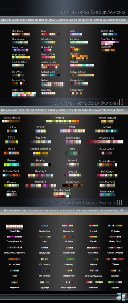 Color Swatches for Photoshop