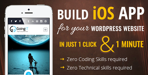 CodeCanyon - iWappPress v1.0.2 - Builds iOS App for any wordpress website - 15984730