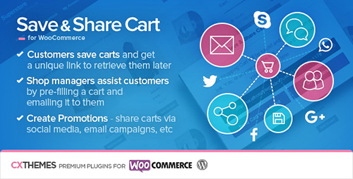 CodeCanyon - Save & Share Cart for WooCommerce v2.06 - 5568059
