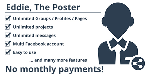 CodeCanyon - Eddie, The Poster v1.0.0 - Facebook multi account post scheduler - 16205387