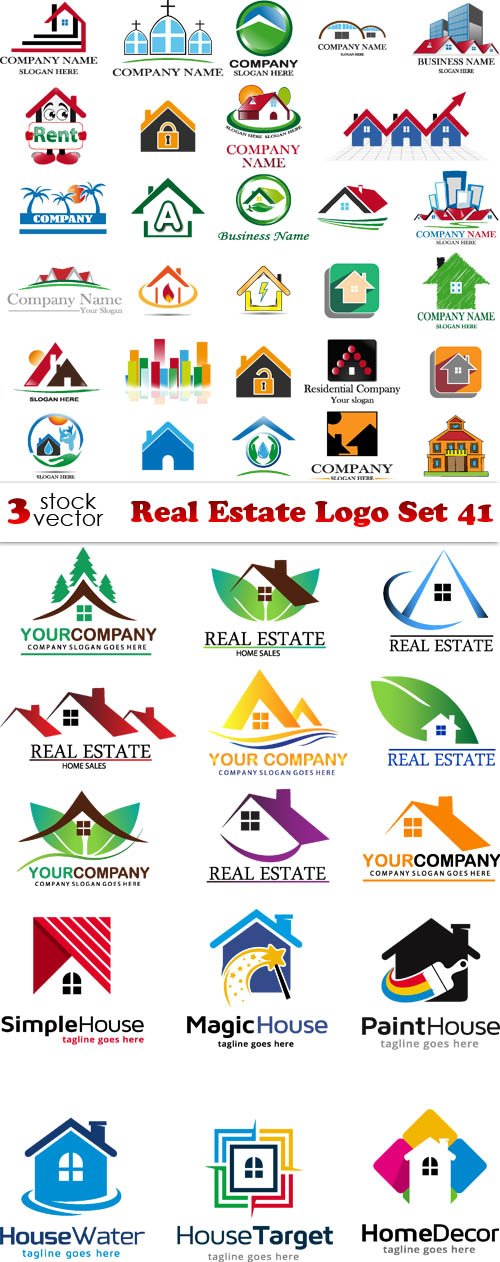 Vectors - Real Estate Logo Set 41