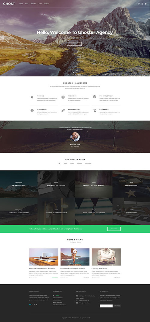 ZooTemplate - ZT Ghoster v1.0.0 - Multi-purpose Responsive Joomla 3.x Template