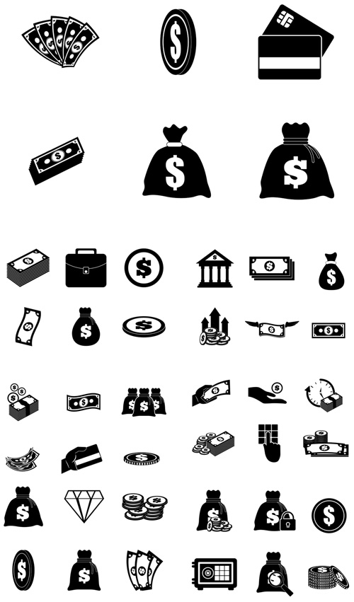 Vector Money Icon Value Concept Flat Illustration