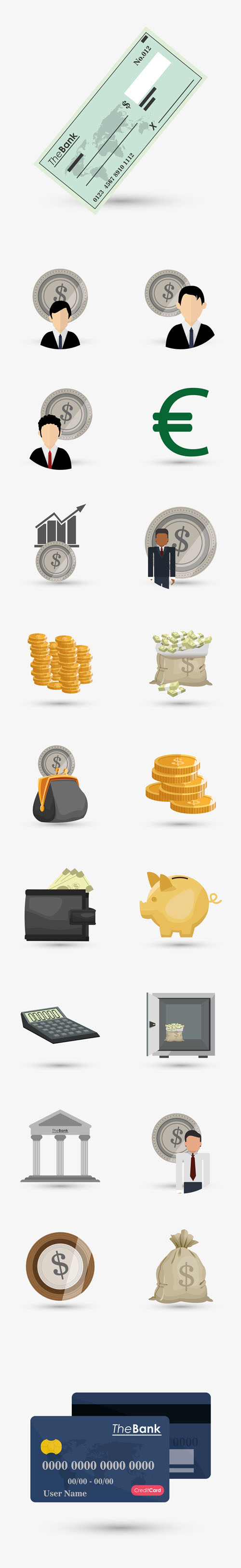 Vector Money Design Financial Item Icon