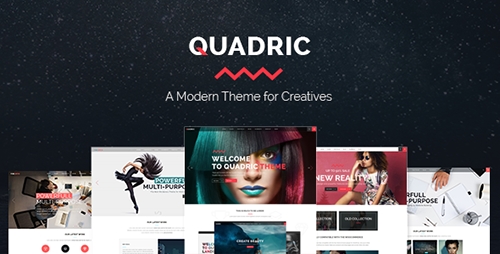 ThemeForest - Quadric v1.3 - A Modern Theme for Creatives - 13397921