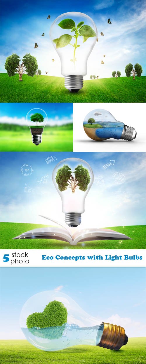 Photos - Eco Concepts with Light Bulbs