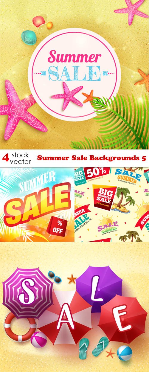 Vectors - Summer Sale Backgrounds 5