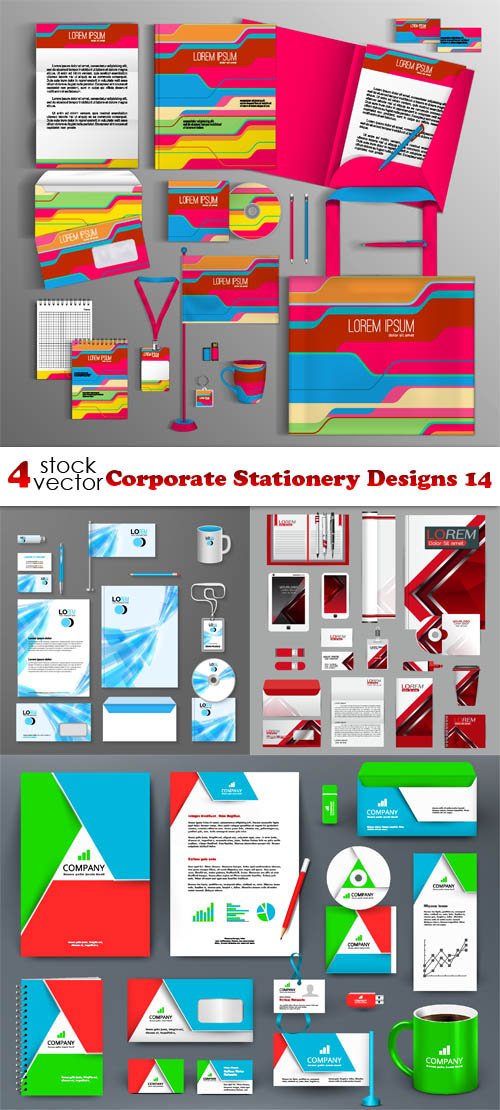 Vectors - Corporate Stationery Designs 14
