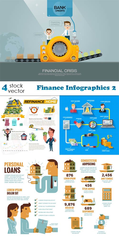 Vectors - Finance Infographics 2