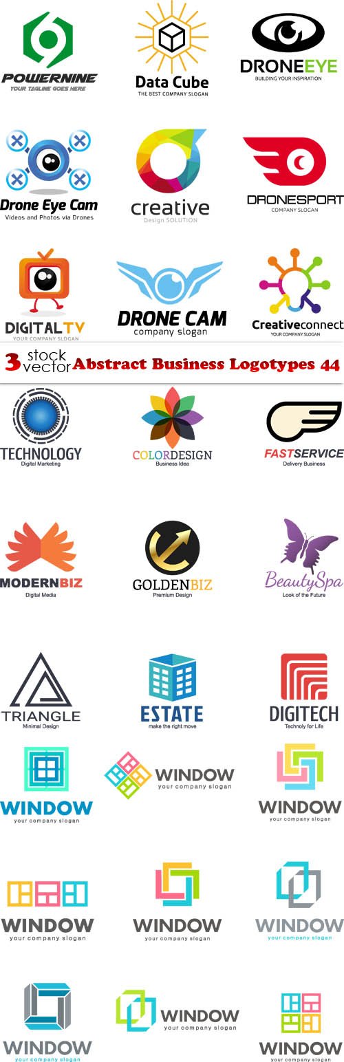 Vectors - Abstract Business Logotypes 44