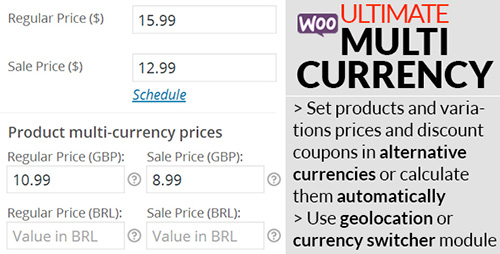 CodeCanyon - WooCommerce Ultimate Multi Currency Suite v1.7 - 11997014