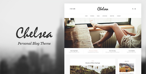 Chelsea - Personal Blog Template for Travelers and Dreamers 15056802