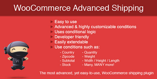 CodeCanyon - WooCommerce Advanced Shipping v1.0.12 - 8634573