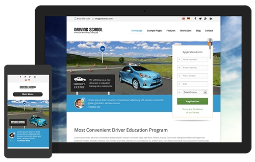 Ait-Themes - Driving School v1.18 -  WordPress Theme Focused On Small Businesses
