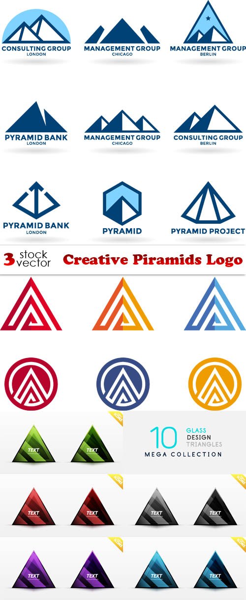 Vectors - Creative Piramids Logo