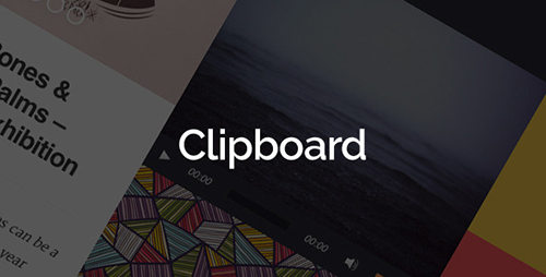 ThemeForest - Clipboard v2.7 - Pinterest Inspired WordPress Theme - 5082705