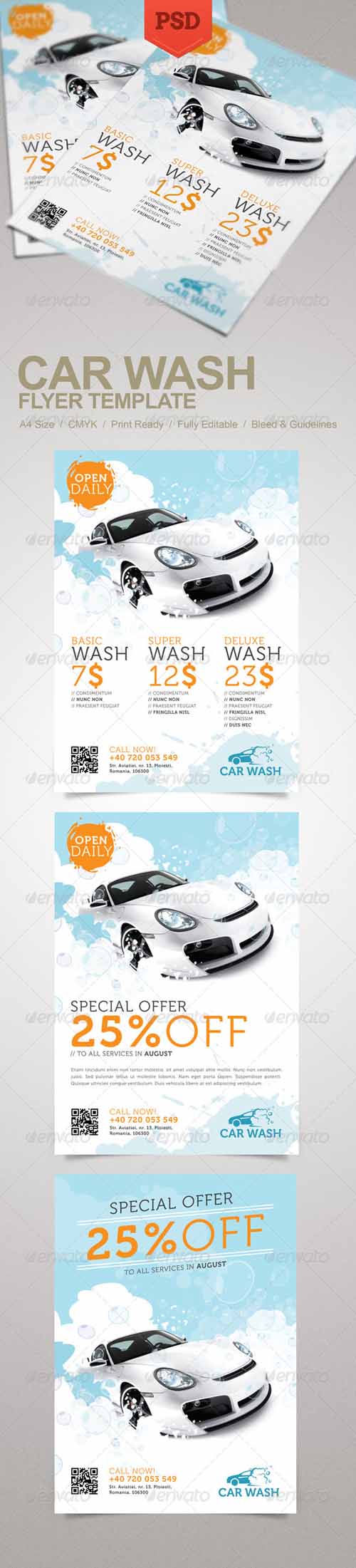 Car Wash Flyer 5151028