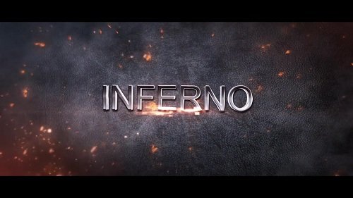 Cinematic titles INFERNO - After Effects Template