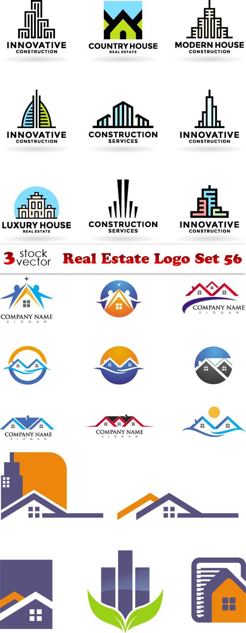 Vectors - Real Estate Logo Set 56