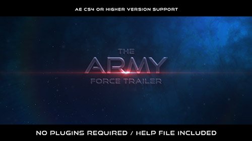 The Army Force Trailer - Project for After Effects (Videohive)