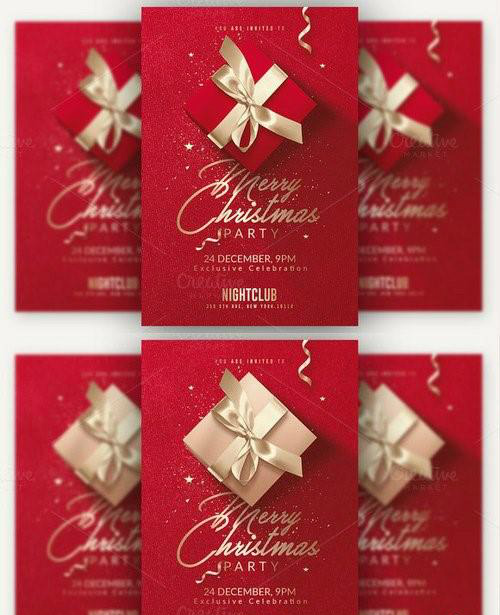 Red Christmas - Invitation | Flyer - 1049634