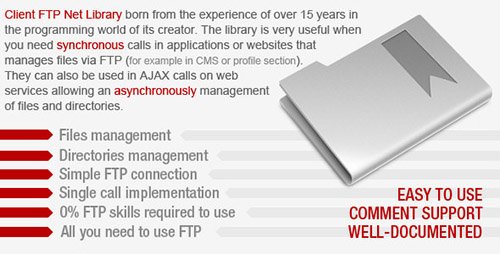 CodeCanyon - Client FTP Net Library v1.0 - 8437879