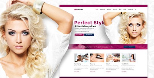 ThemeForest - Hairdresser v1.1.5 - Hair Salon WordPress theme - 13467617