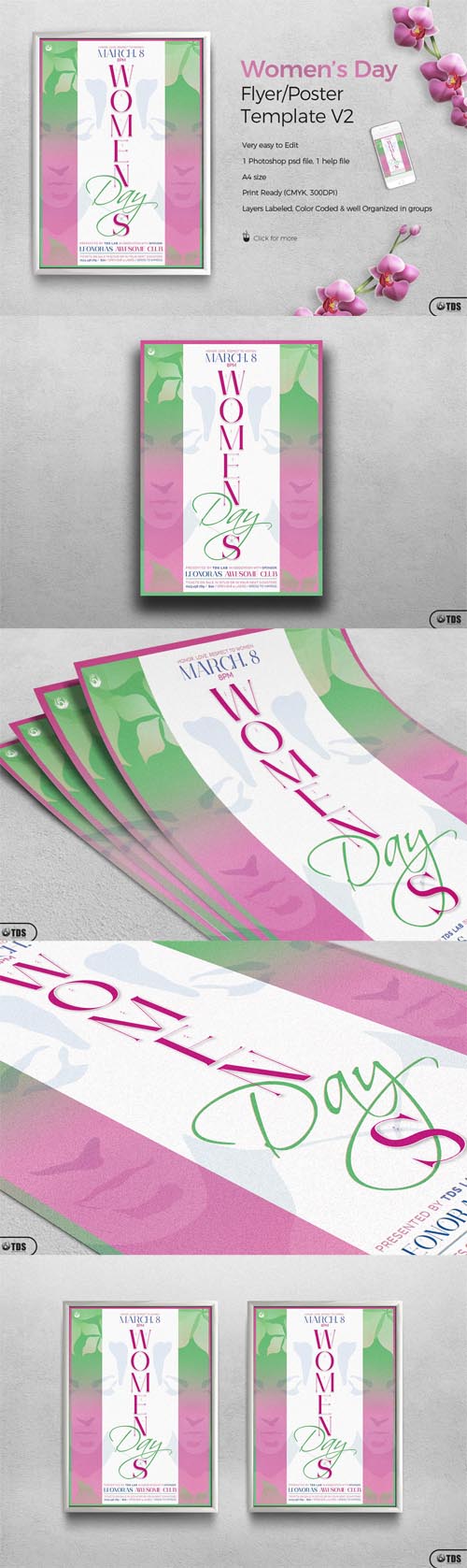 Womens Day Flyer Template V2