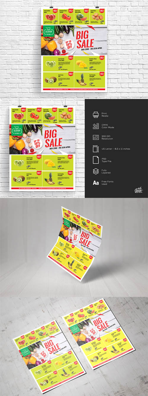 Big Sale Product Promotion Flyer
