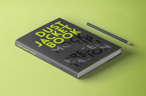 Dust Jacket Book Mockup Vol 2