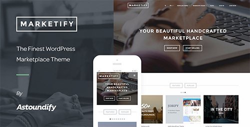 ThemeForest - Marketify v2.10.0 - Digital Marketplace WordPress Theme - 6570786
