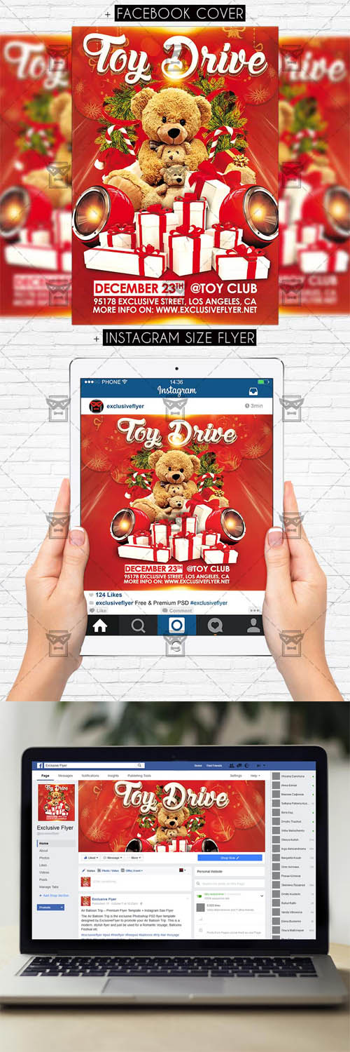Flyer Template - Toy Drive