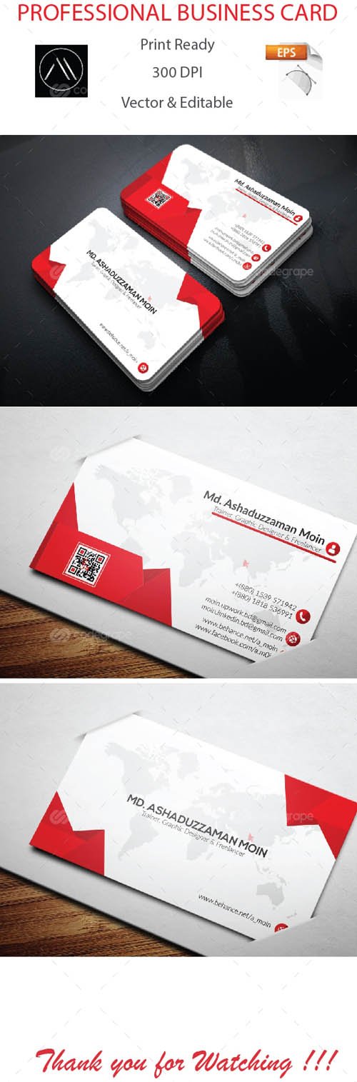 Professional Business Card - 11544