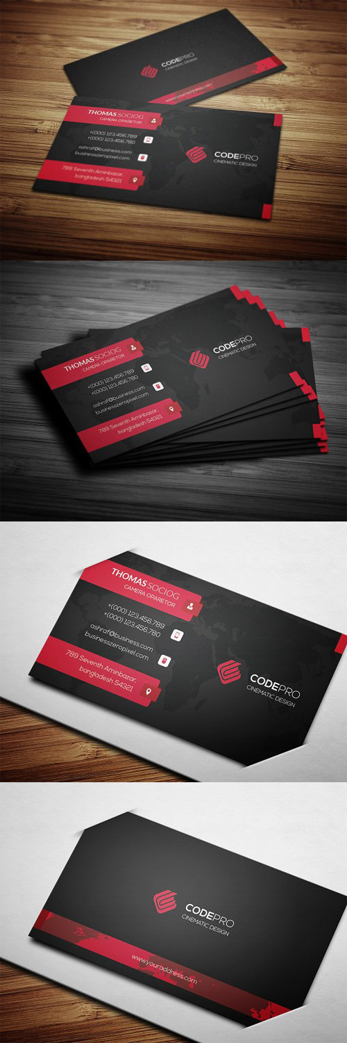 Map Business Card 1329997