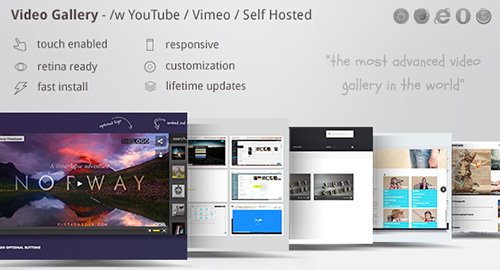 CodeCanyon - Video Gallery Wordpress Plugin /w YouTube, Vimeo v9.69 - 157782