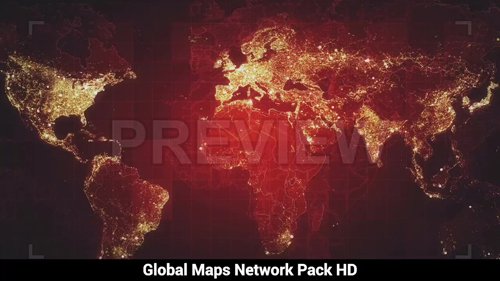 Pack Global Maps Network