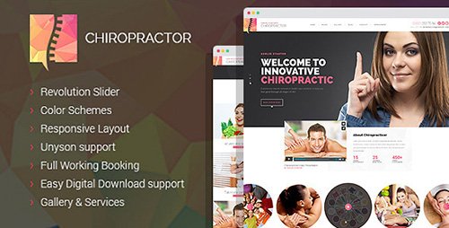 ThemeForest - Chiropractor v1.0.12 - Therapy and Rehabilitation WordPess Theme - 17523270