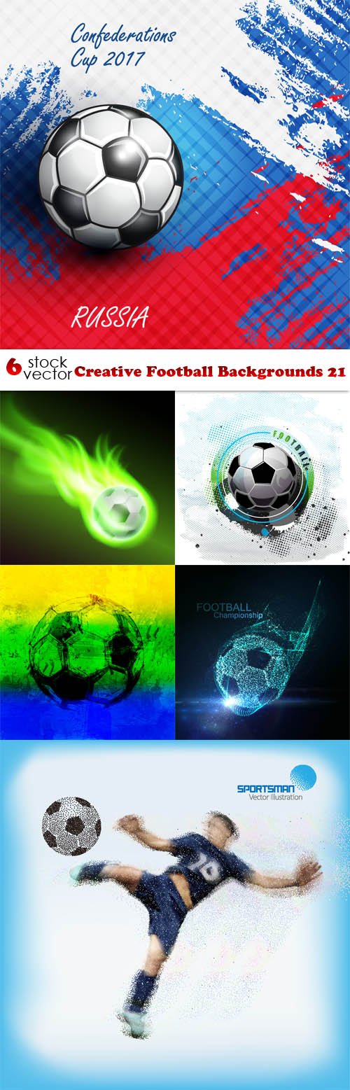 Vectors - Creative Football Backgrounds 21