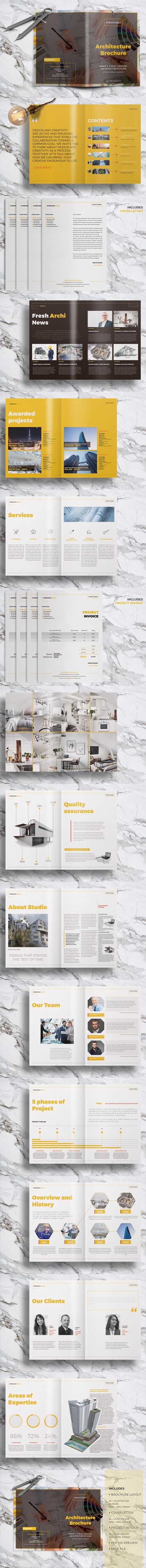 Architecture Brochure Indesign Template