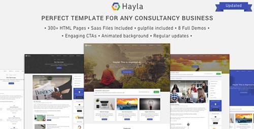 ThemeForest - Hayla v1.2 - Consultancy Business Website Template - 20026830