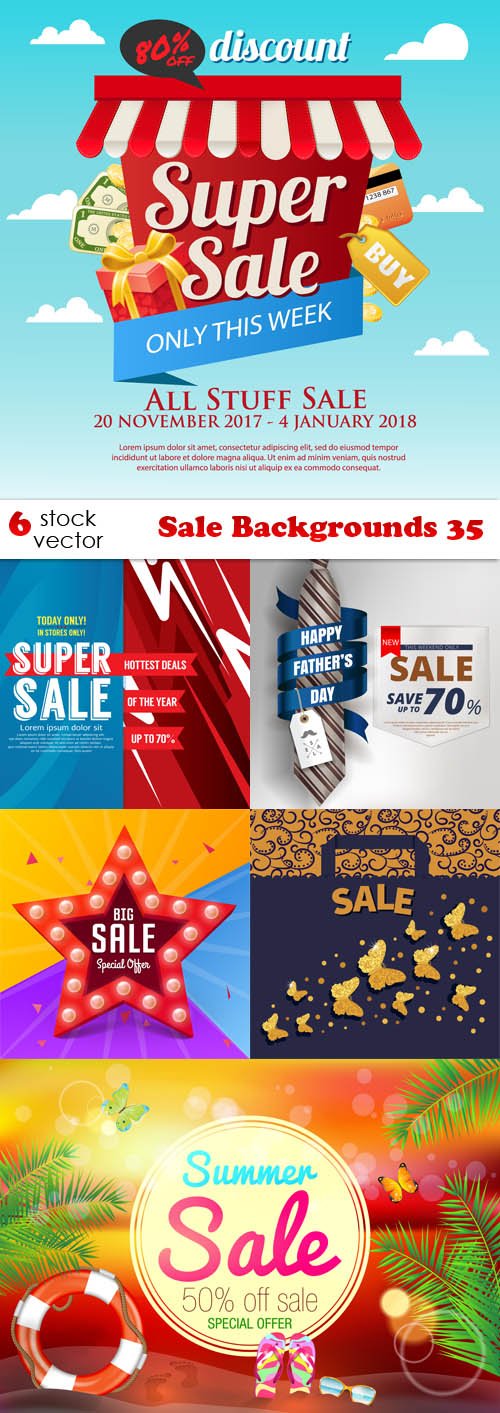 Vectors - Sale Backgrounds 35