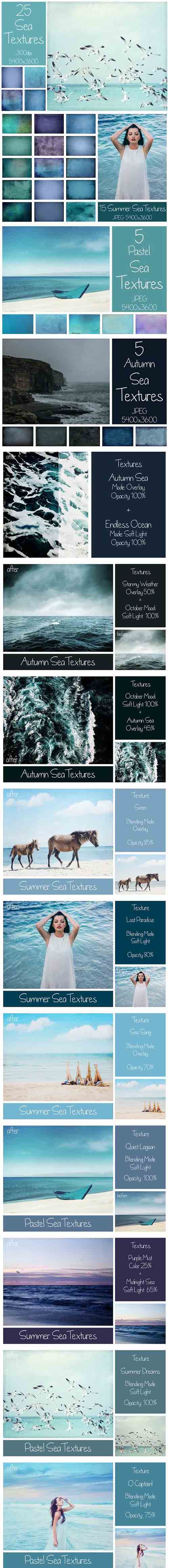 CreativeMarket - 25 Sea Textures - 1612575