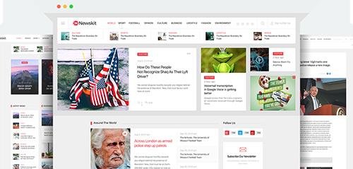 JoomShaper - NewsKit v1.0 - Professional responsive Joomla template for news and magazine sites