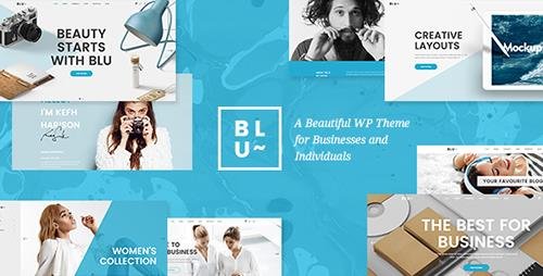 ThemeForest - Blu 1.3 - A Beautiful Theme for Businesses and Individuals - 18217358