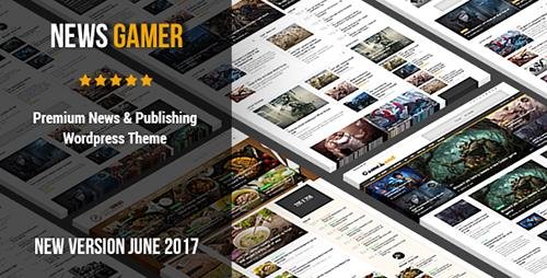 ThemeForest - News Gamer v2.2 - Premium WordPress News / Publishing Theme - 14521155