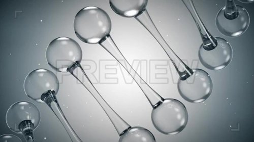 Glass DNA Molecule Loop