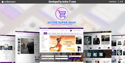 CodeCanyon - Active Super Shop Multi-vendor CMS v1.4.8 - 12124432