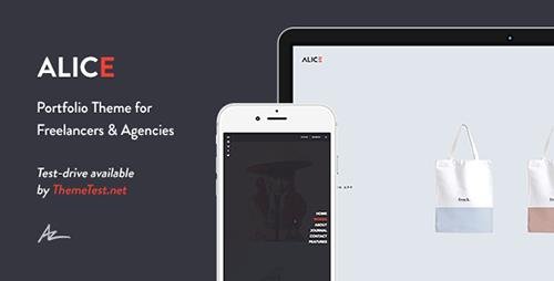 ThemeForest - Alice v2.0.4.1 - Agency & Freelance Portfolio Theme - 11302841
