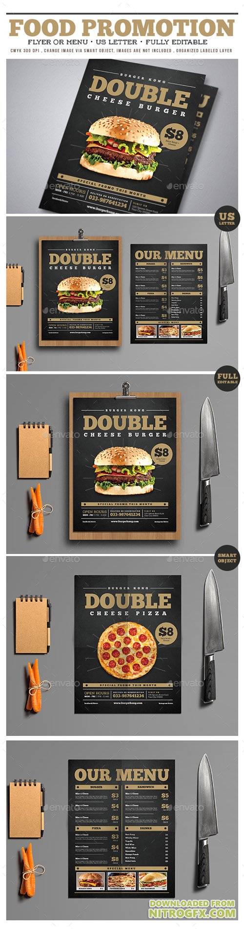 Food Promotion Flyer/Menu 16208666